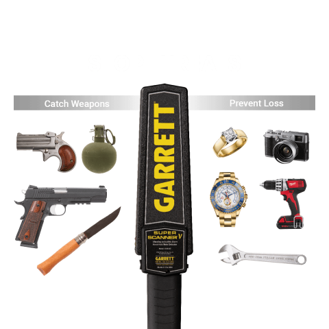 Металлоискатель для обыска Garrett Super Scanner V
