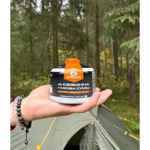 Газовий балон BaseCamp 4 Season Gas 100 г