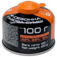 Газовий балон BaseCamp 4 Season Gas 100 г