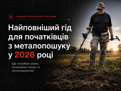 Повний гід для початківців з металопошуку 2026
