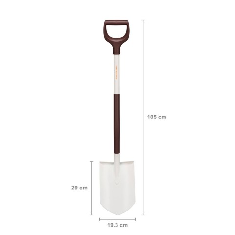 Лопата Fiskars White